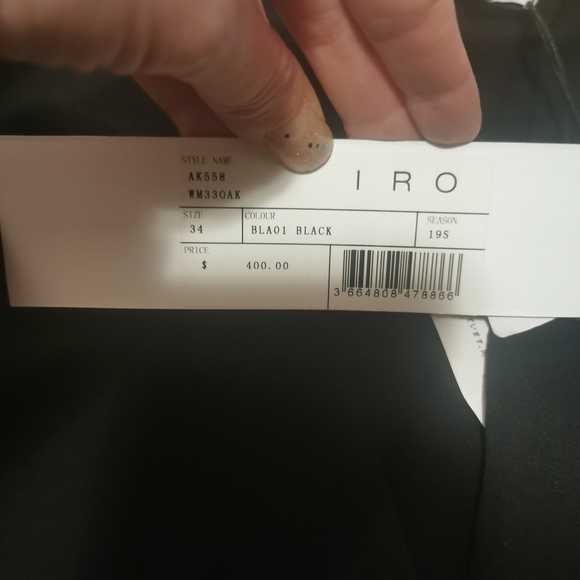 Iro oak dress bnwt size 34 - Picture 8 of 12